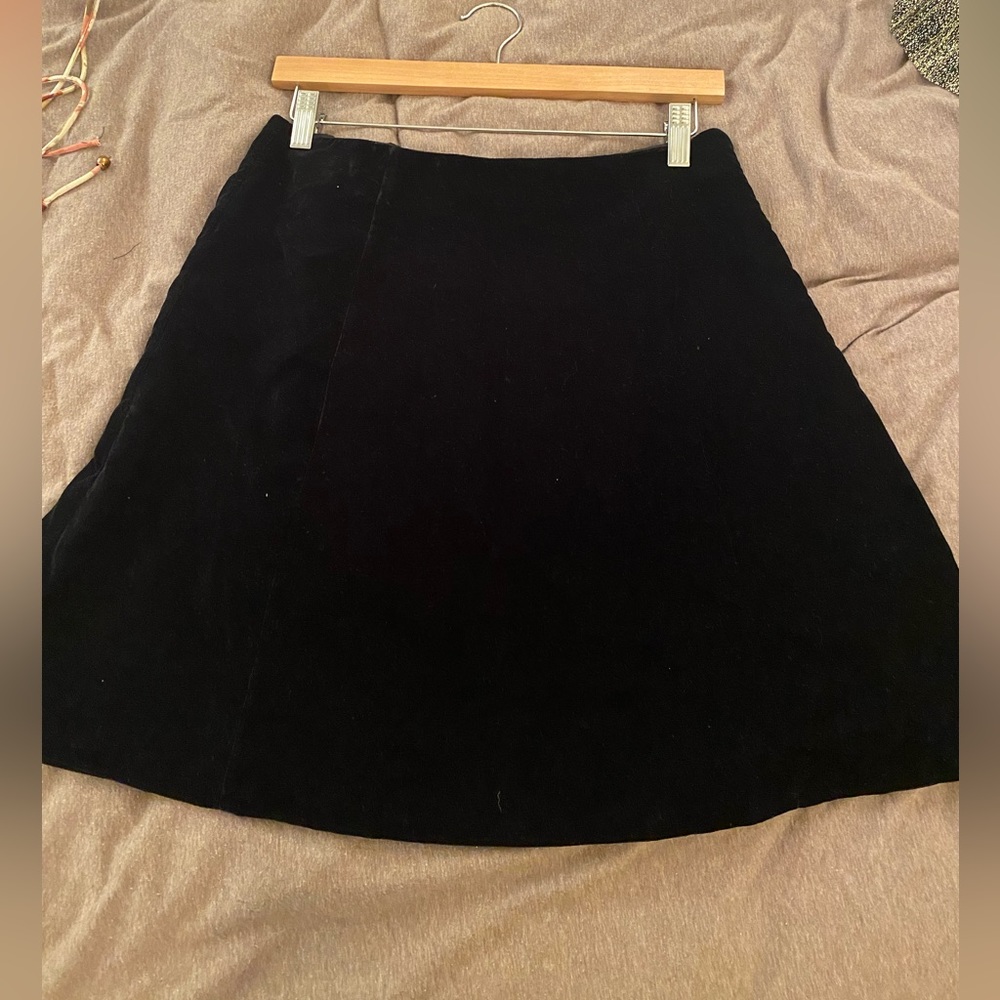Loft - Velvet Mini A-Line Skirt - Size 2 - New/Unworn